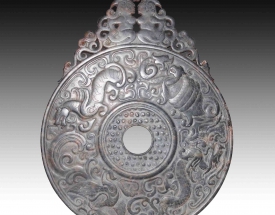 和(hé / huò)田玉東方四神出(chū)廓璧