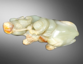 和(hé / huò)田青玉籽料童子(zǐ)牧牛