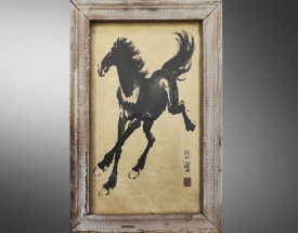 徐悲鴻 奔馬