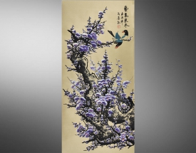 王成喜 紫氣東來(lái)梅花