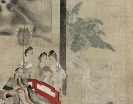 改琦 殿前觀舞圖 