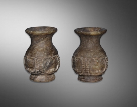小玉壽字瓶